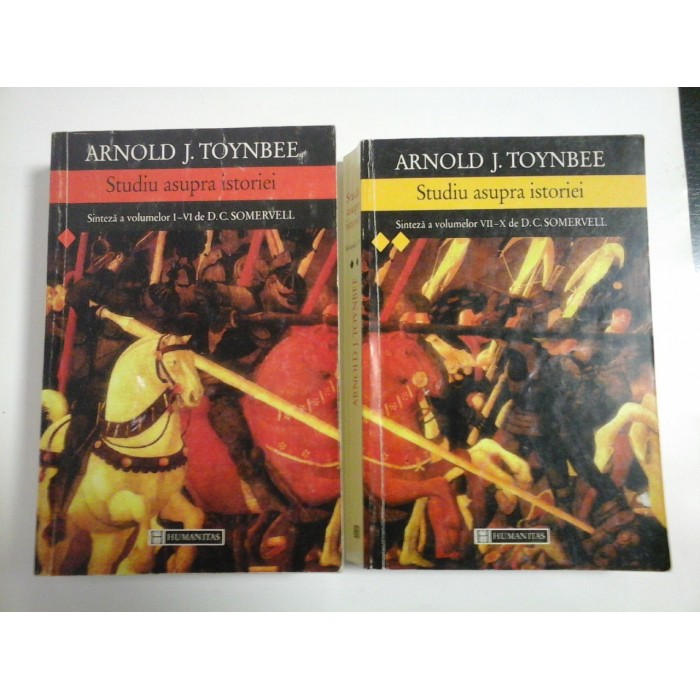 STUDIU ASUPRA ISTORIEI (2 Volume) - ARNOLD TOYNBEE